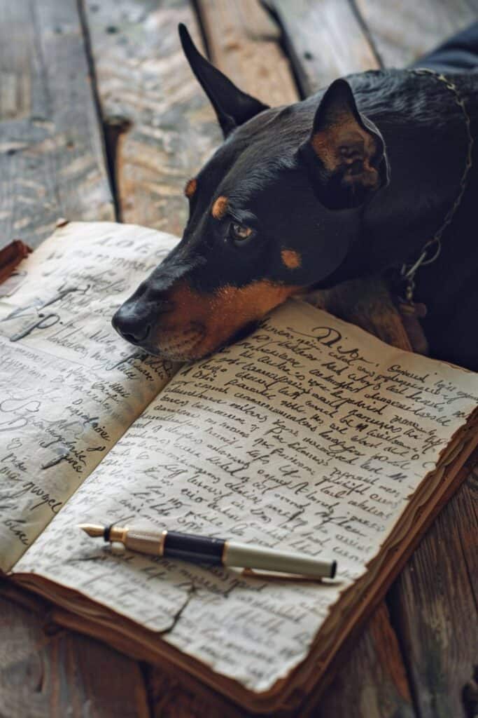 Dream journal about the Doberman