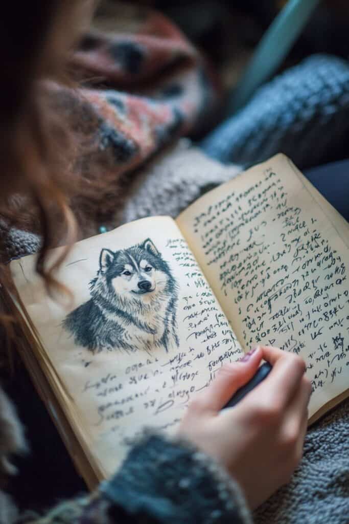 Dream journal about the husky