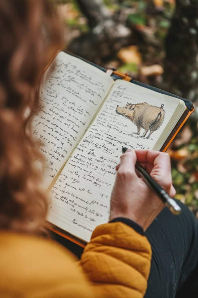 Dream journal about the warthog