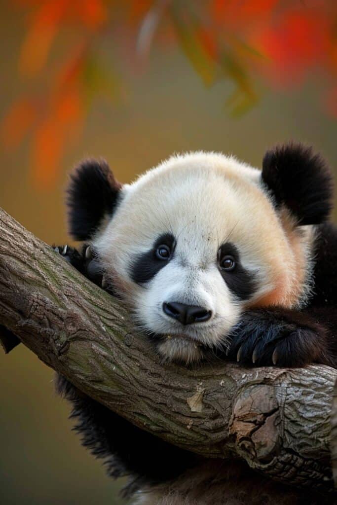 A bored panda