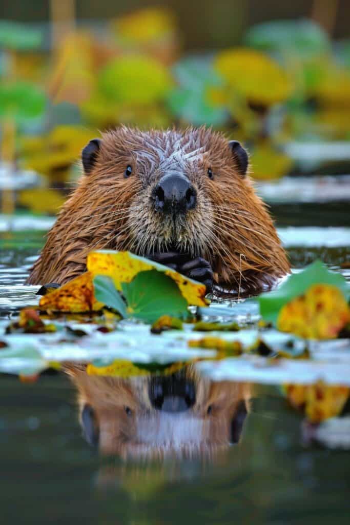 A large beaver