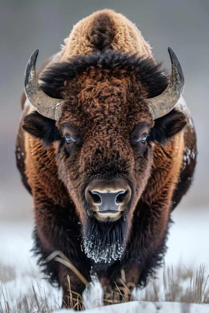 A large bison