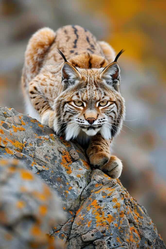 A large bobcat