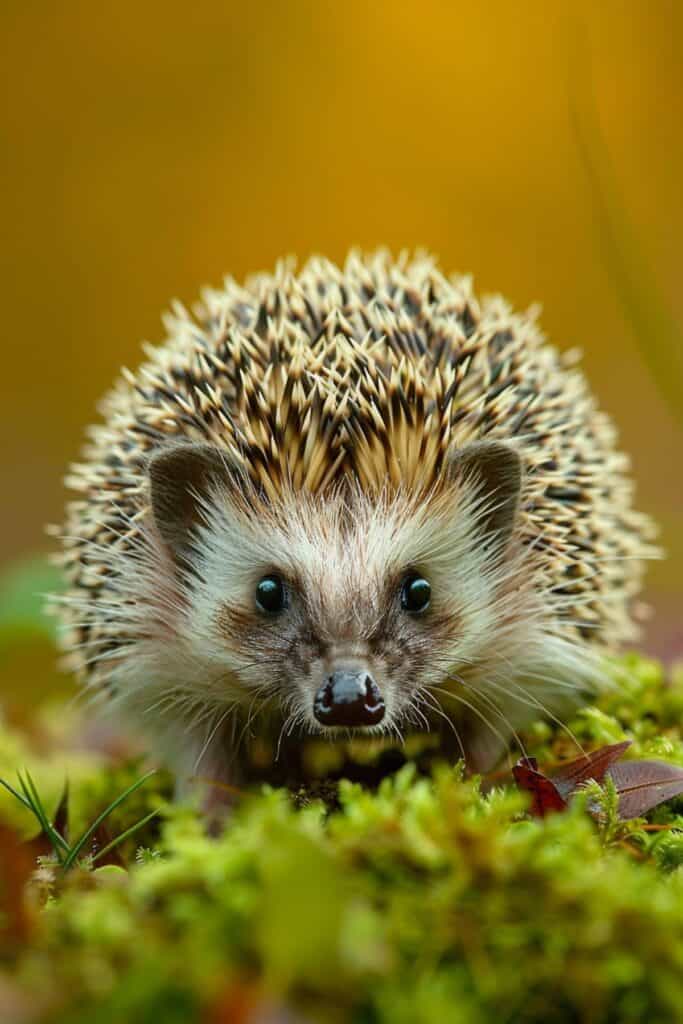 A large hedgehog