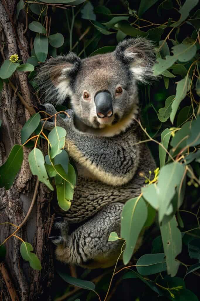 A large koala