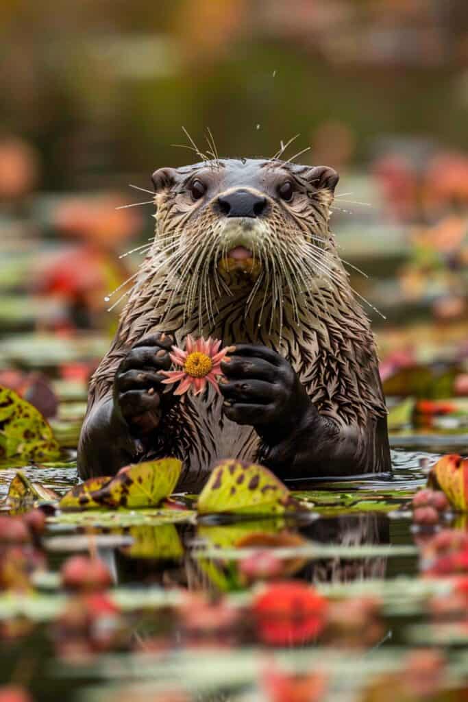 A large otter