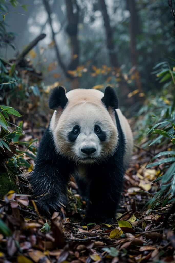 A large panda