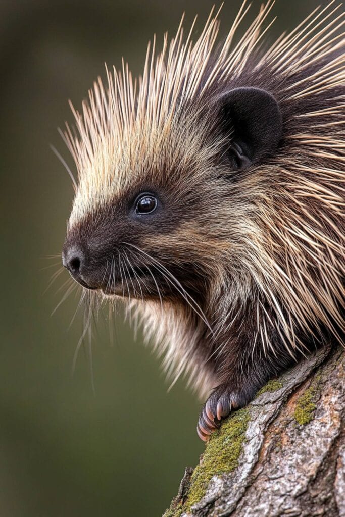 A large porcupine