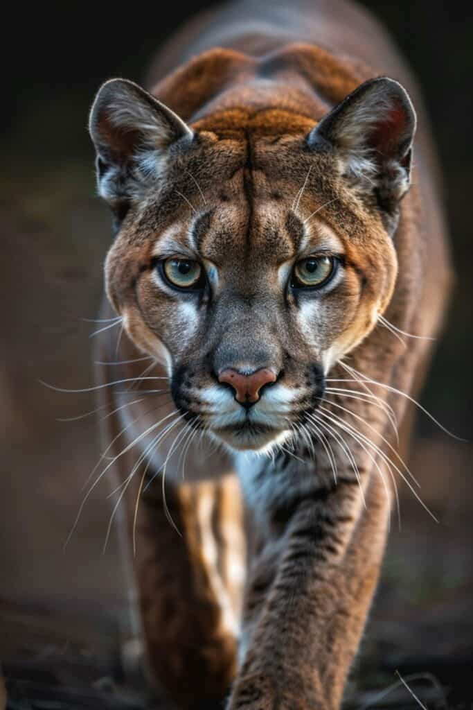 A large puma