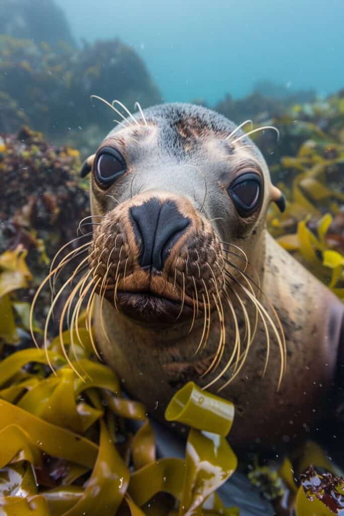 A large sea lion