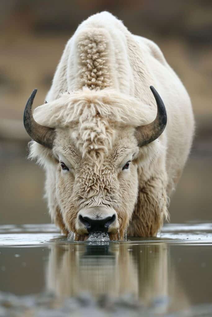 A white bison