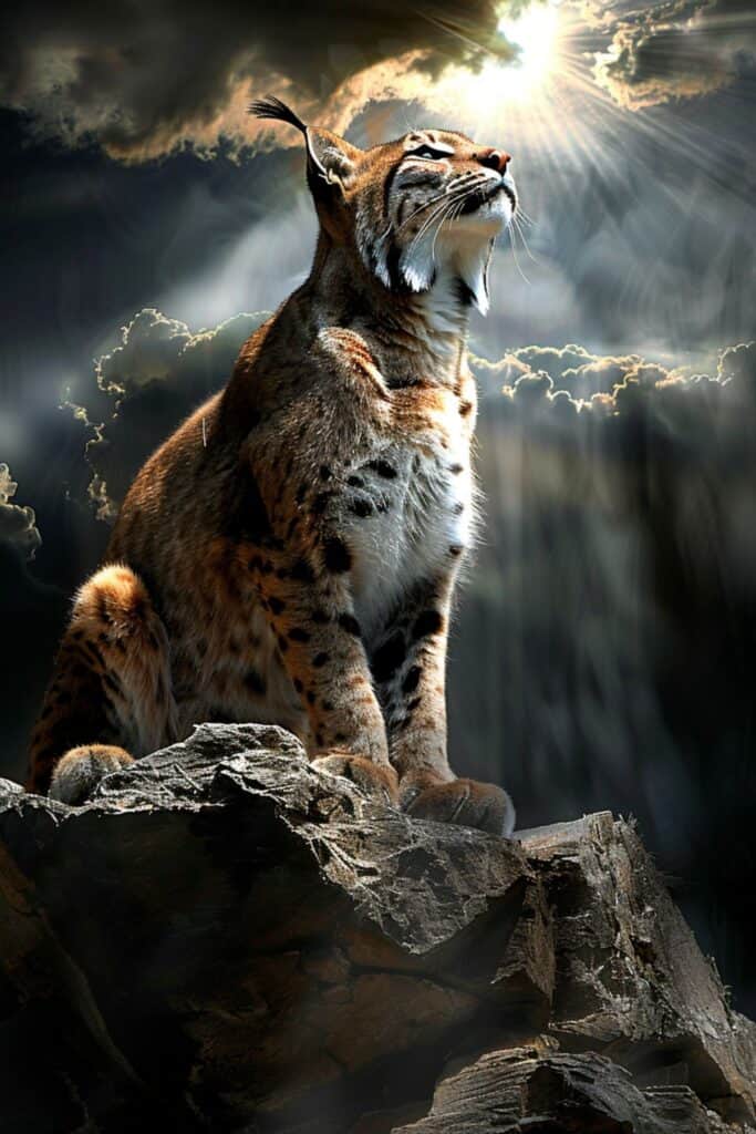 Biblical representation of a lynx