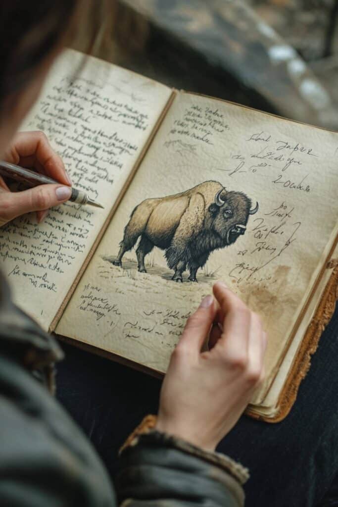 Dream journal about the bison