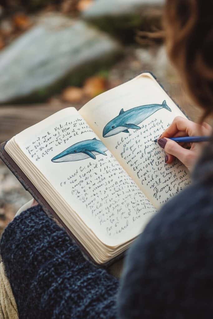 Dream journal about the blue whale