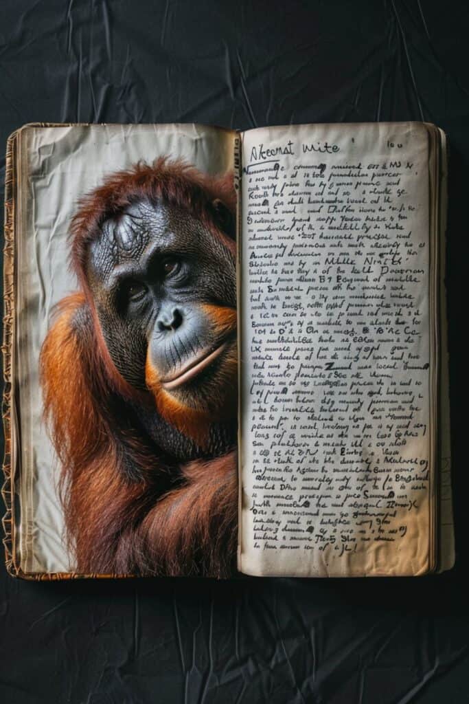 Dream journal about the orangutan