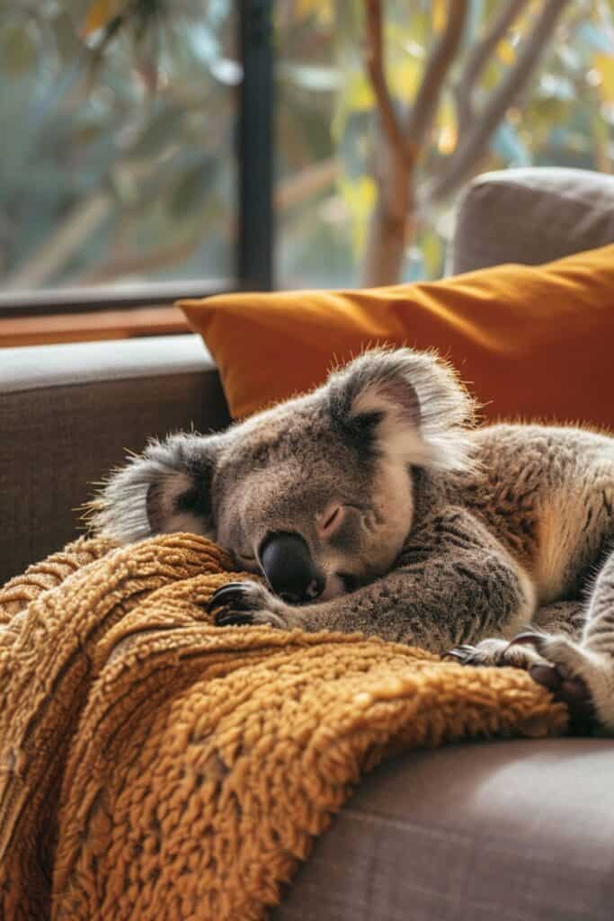 Koala in the house