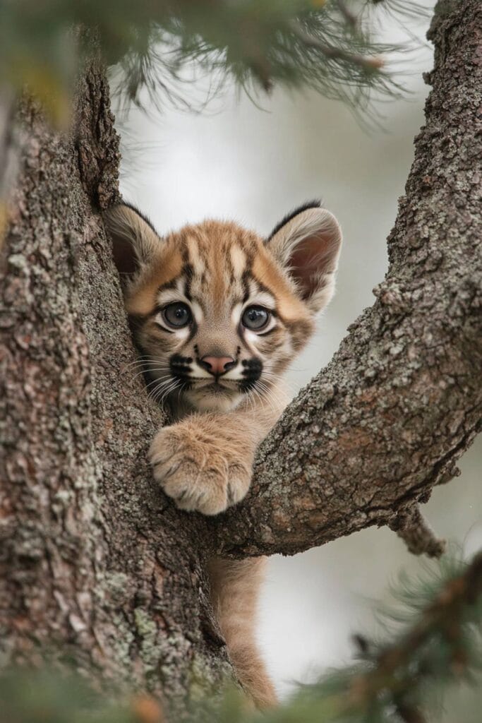 A cougar cub