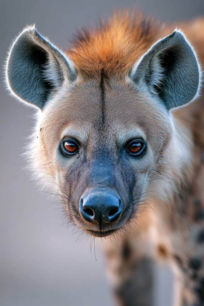 A large hyena