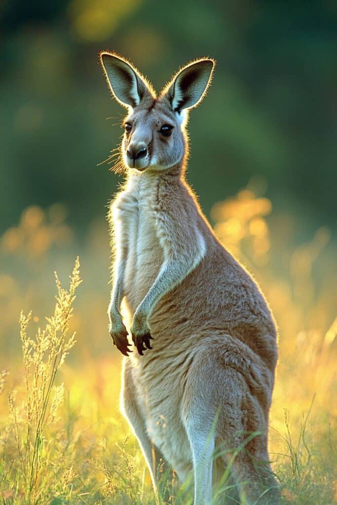 A large kangaroo