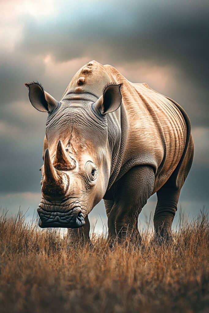 A large rhinoceros