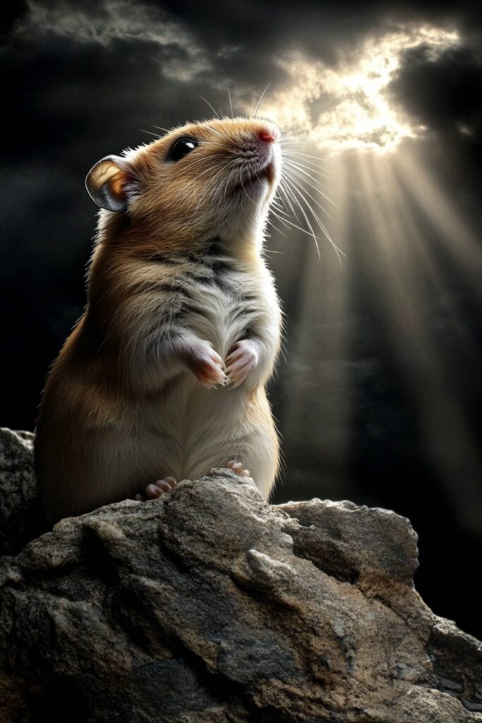 Biblical representation of a hamster